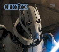 Cinefex, JULY 2005. Star Wars III, George Lucas, Sin City, Constantine, Hitchhiker’s Guide