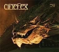 Cinefex, APRIL 2014. Hobbit II, Game of Thrones, RoboCop, Walter Mitty